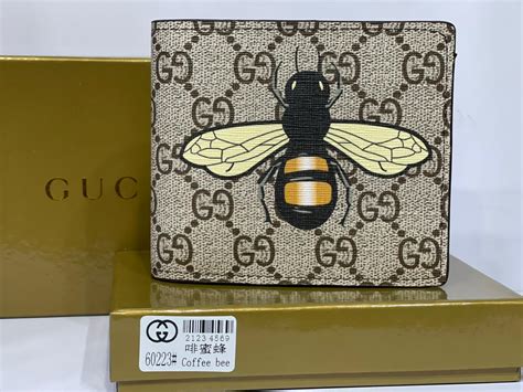 bumble bee gucci wallet|Gucci bee wallet price.